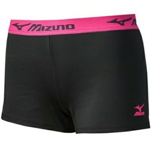 3/$15 °Mizuno° Dry Lite Spandex Booty Shorts Black